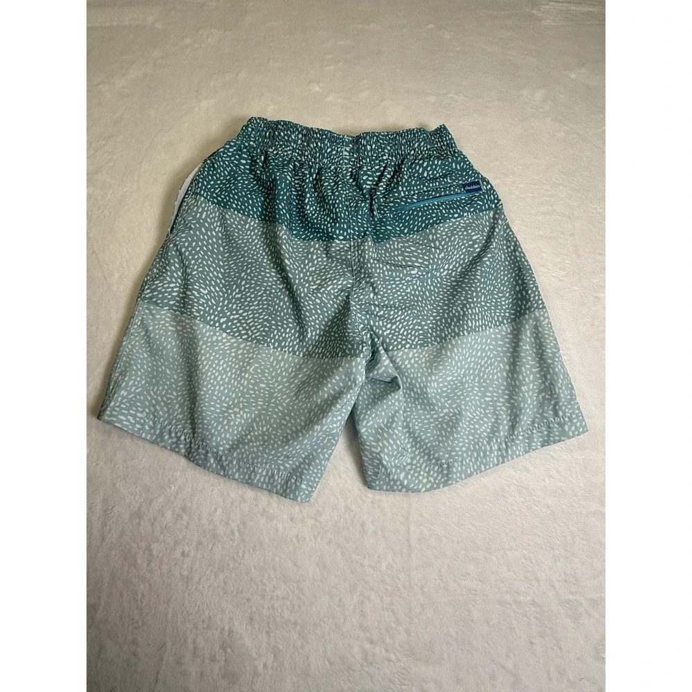 Chubbies Swim Trunks Men Small Blue Excellent Whale‎ Sharks 7.0 Stretch